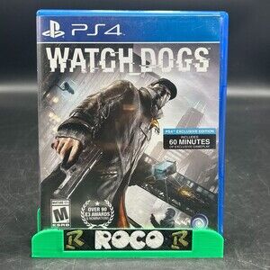 Watch Dogs PS4 (Sony PlayStation 4, 2014, Exclusive Edition, Ubisoft) No Manual